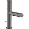 Image de Axor, Robinetterie de salle de bains, Mitigeur monocommandé pour lavabo UNO 110 Poignée Cérébrale chrome noir brossé