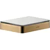 Image de hansgrohe, Dérouleur de papier toilette, Tablette AXOR UNIVERSAL 150mm bronze brossé