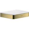 Image de hansgrohe, Dérouleur de papier toilette, Tablette AXOR UNIVERSAL 150mm polis gold optic