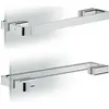Image de hansgrohe, Porte-serviettes + crochets pour serviettes, Poignée de douche AXOR UNIVERSAL 444mm polis gold optic