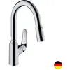 Image de Robinet de cuisine avec douchette HANSGROHE Focus M42 180 2 jets chromé