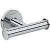 Image de hansgrohe, Porte-serviettes + crochets pour serviettes, Double towel hook Logis Universal 41725000