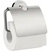 Image de Porte-papier avec couvercle WC HANSGROHE Logis Universal Chromé