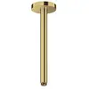 Image de hansgrohe, Robinetterie de salle de bains, Raccordement au plafond AXOR SHOWERSOLUTIONS 300mm poli gold optic