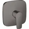 Image de Hansgrohe talis e set de finition pour mitigeur douche encastré, noir chromé brossé (71765340)