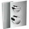 Image de Axor, Robinetterie de salle de bains, Set de finition EDGE pour thermostatiseur encastré avec robinetterie chr diamant