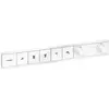 Image de hansgrohe, Robinetterie de salle de bains, HG Set de montage final RAINSELECT p thermostat encastré 5 consommateurs blanc mat