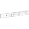 Image de hansgrohe, Robinetterie de salle de bains, HG Set de montage final RAINSELECT p thermostat encastré 4 consommateurs blanc mat