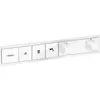 Image de hansgrohe, Robinetterie de salle de bains, HG Set de montage final RAINSELECT p thermostat encastré 3 consommateurs blanc mat