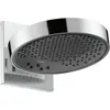 Image de hansgrohe, Pommeau de douche, Set de douche de tête Rainfinity 250 3jet 26232000 25 cm incl. raccordement mural chrome (3 Types de jets, 20 l/min)