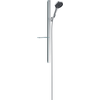 Image de Pommeau de douche HANSGROHE Rainfinity EcoSmart 130 3 jets barre 90 cm et porte-savon chromé