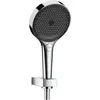 Image de hansgrohe, Pommeau de douche, Kit de support de pomme de douche Rainfinity 130 3 jets avec flexible de douche 160 cm (3 Types de jets, 14 l/min)