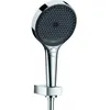 Image de Ensemble support mural et douchette 130 3jet avec flexible de douche 125 cm chromé Hansgrohe Rainfinity
