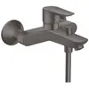 Image de hansgrohe, Robinetterie de salle de bains, HG Mitigeur monocommandé pour bain TALIS E apparent brushed black chrome