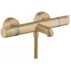 Image de hansgrohe, Robinetterie de salle de bains, Thermostat de bain Ecostat Comfort apparent (bronze brossé)