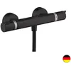Image de Mitigeur douche thermostatique HANSGROHE Ecostat Comfort noir mat