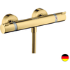 Image de Mitigeur douche thermostatique HANSGROHE Ecostat Comfort aspect doré poli