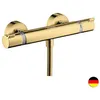 Image de Mitigeur douche thermostatique HANSGROHE Ecostat Comfort aspect doré poli