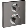 Image de hansgrohe, Robinetterie de salle de bains, HG Set de montage final ECOSTAT SQUARE f UP Thermostat 2 Verbr black chrome