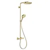 Image de Colonne de douche thermostatique HANSGROHE Raindance Select S 240 aspect doré poli
