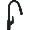 Image de hansgrohe, Robinetterie de cuisine, Focus M41 Mitigeur Cuisine 240, douchette extractible, 2 jets