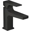 Image de hansgrohe, Robinetterie de salle de bains, HG EH-WT-MI METROPOL 100 avec garniture d'écoulement Push-Open noir mat