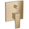 Image de hansgrohe, Robinetterie de salle de bains, HG Set de montage final METROPOL p Mitigeur bain encastré bronze brossé