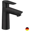 Image de HANSGROHE Mitigeur de lavabo Talis E 110 avec tirette et vidage noir mat