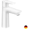 Image de HANSGROHE Mitigeur de lavabo Talis E 110 avec tirette et vidage blanc mat