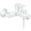 Image de Mitigeur bain douche mécanique HANSGROHE Talis E blanc mat