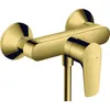 Image de Mitigeur douche mécanique HANSGROHE Talis E aspect doré poli