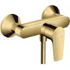 Image de hansgrohe, Robinetterie de salle de bains, Talis E Mitigeur de douche apparent (finition dorée polie)