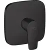 Image de hansgrohe, Robinetterie de salle de bains, Talis E Mitigeur monocommandé pour douche encastré (noir mat)