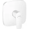 Image de hansgrohe, Robinetterie de salle de bains, Talis E Mitigeur monocommandé pour douche encastré (blanc mat)