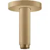 Image de hansgrohe, Système de douche, HG Raccord de plafond S DN 15, longueur 100mm bronze brossé