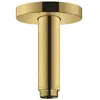 Image de hansgrohe, Système de douche, HG Raccord de plafond S DN 15, longueur 100mm polished gold optic