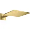 Image de hansgrohe, Pommeau de douche, Douche de tête 300/300 1jet AXOR m Douche à montage mural polished gold optic (1 Type de jet, 18.20 l/min)