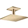 Image de hansgrohe, Pommeau de douche, Douche de tête 300/300 1jet AXOR montage au plafond bronze brossé (1 Type de jet, 19 l/min)