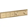 Image de hansgrohe, Robinetterie de salle de bains, HG Set de montage final RAINSELECT f UP Thermostat 2 Verbr brushed bronze