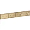 Image de hansgrohe, Robinetterie de salle de bains, HG Set de montage final RAINSELECT f UP Thermostat 4 Verb brushed bronze