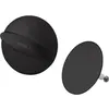 Image de Set de finition vidage baignoire HANSGROHE Flexaplus noir mat