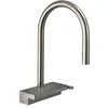 Image de Robinet de cuisine avec douchette HANSGROHE Aquno Select M81 170 sBox 3 jets aspect acier inox