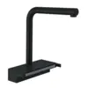 Image de Robinet de cuisine avec douchette HANSGROHE Aquno Select M81 250 sBox 2 jets noir mat
