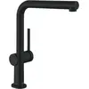 Image de hansgrohe, Robinetterie de cuisine, Robinet de cuisine avec mitigeur Talis noir 72840670