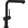 Image de Robinet de cuisine avec douchette HANSGROHE Talis M54 270 noir mat