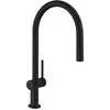 Image de hansgrohe, Robinetterie de cuisine, Robinet de cuisine avec mitigeur Talis M54 noir 72802670