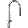 Image de hansgrohe, Robinetterie de cuisine, HG Mitigeur monocommandé pour évier 210 TALIS M Bec extractible chromé