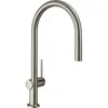 Image de Robinet de cuisine avec douchette HANSGROHE Talis M54 210 2 jets aspect acier inox
