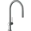 Image de Robinet de cuisine avec douchette HANSGROHE Talis M54 210 2 jets chromé