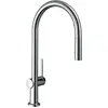 Image de hansgrohe, Robinetterie de cuisine, HG Mitigeur monocommandé pour évier 210 TALIS M Douchette extractible chromé